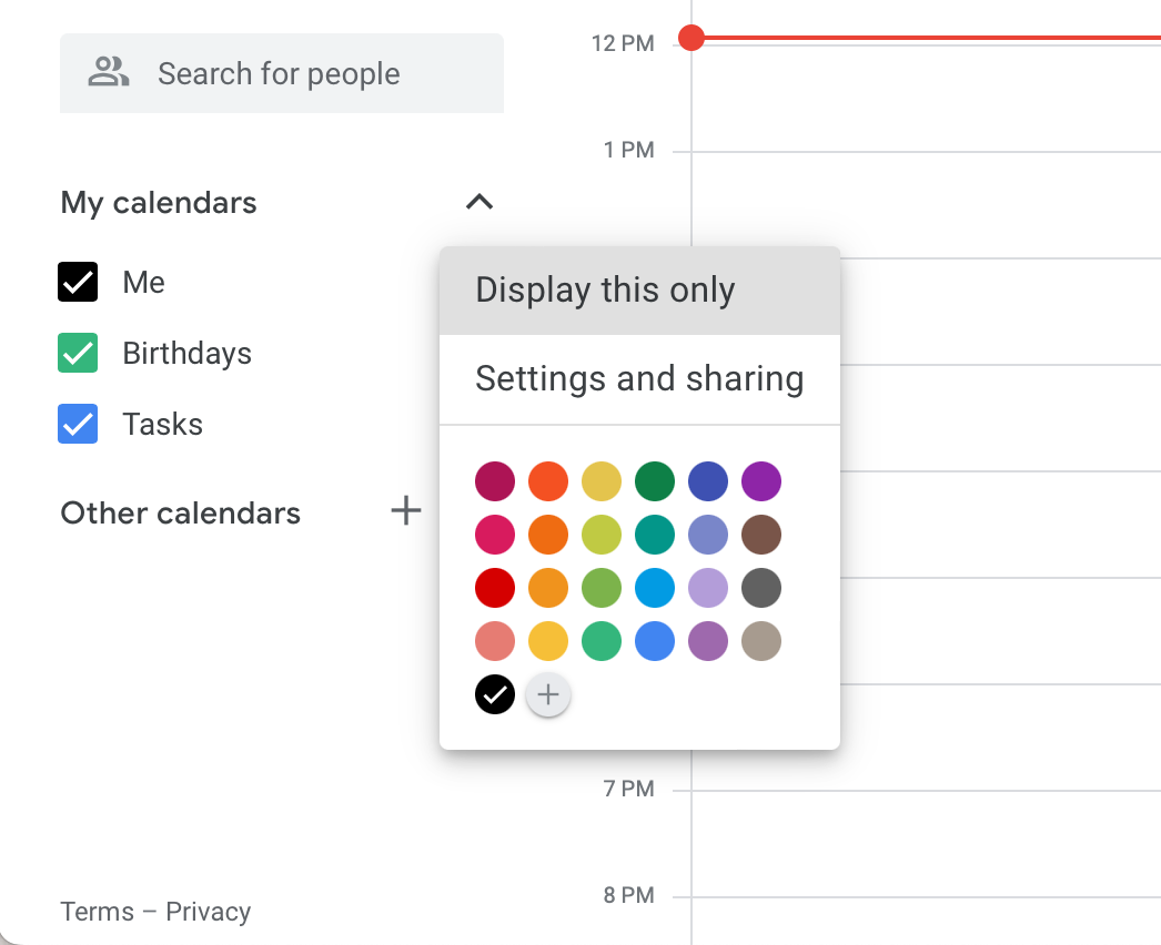 How to Change Google Calendar Colors